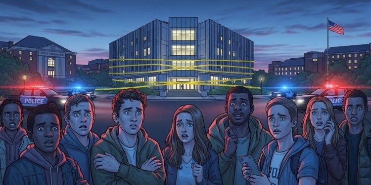 Découvrez les derniers développements sur la fusillade tragique à luniversité Brown  deux morts une enquête qui patine et une deuxième personne recherchée Questions et débats sur la sécurité   Viral Mag