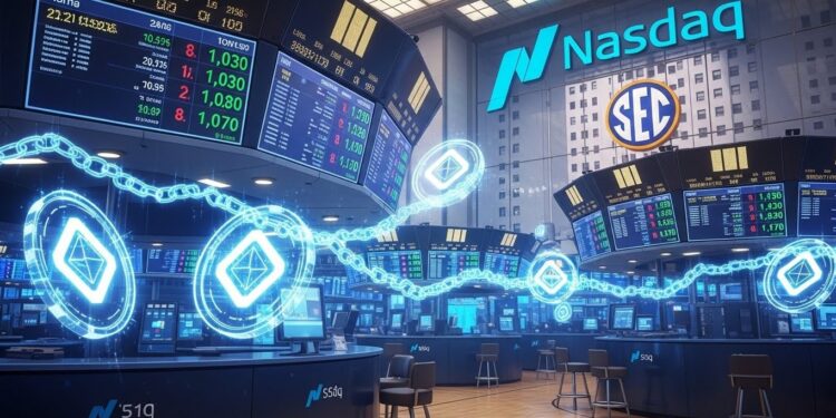 Tokenisation des Actions : Nasdaq Face au Test Crucial de la SEC - Viral Mag Découvrez comment la SEC examine la proposition de Nasdaq pour intégrer des actions tokenisées aux marchés traditionnels Un tournant décisif pour la blockchain dans la finance Viral Mag