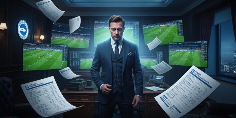 Le propriétaire de Brighton est accusé davoir dirigé un syndicat de paris clandestins brassant près de 700 millions deuros par an Enquête explosive comptes offshore prête noms Tout ce que vous devez savoir sur ce scandale qui ébranle la Premier League   Viral Mag