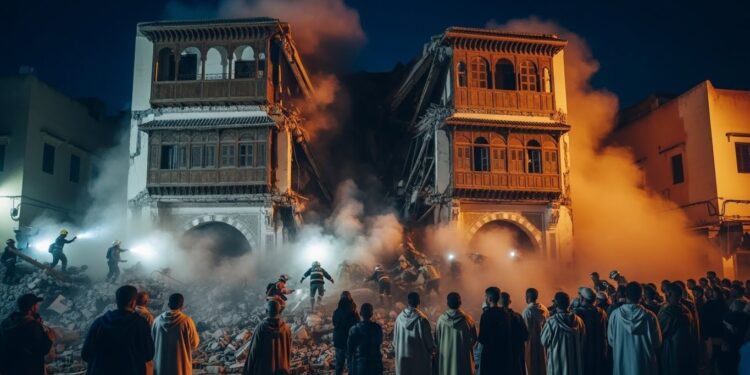 Tragédie à Fès : 22 Morts dans l’Effondrement de Deux Immeubles - Viral Mag Découvrez les détails choquants de leffondrement de deux immeubles à Fès qui a coûté la vie à 22 personnes dont des enfants lors dune fête de naissance Enquête ouverte sur les constructions illégales Viral Mag