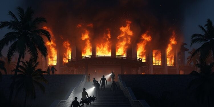 Tragédie à Goa : 23 Morts dans l’Incendie d’une Boîte de Nuit - Viral Mag Découvrez les circonstances du terrible incendie qui a coûté la vie à 23 personnes dont des touristes dans une discothèque de Goa Une nuit de fête qui a viré au cauchemar Viral Mag