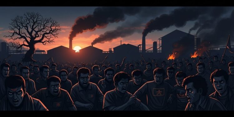 Au Bangladesh Dipu Chandra Das ouvrier hindou a été battu à mort et brûlé par une foule sur de fausses allégations de blasphème Aucune preuve na été trouvée Un drame qui soulève des questions sur la protection des minorités   Viral Mag