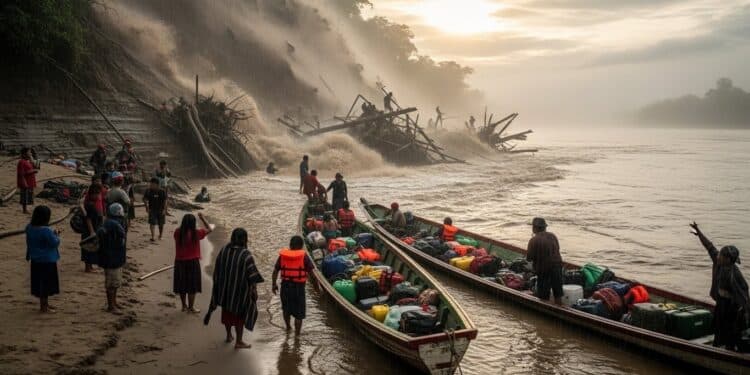 Douze personnes dont quatre enfants ont péri et une trentaine sont portées disparues après un gigantesque glissement de terrain qui a coulé deux bateaux dans lAmazonie péruvienne Récit dune catastrophe qui secoue les communautés autochtones   Viral Mag