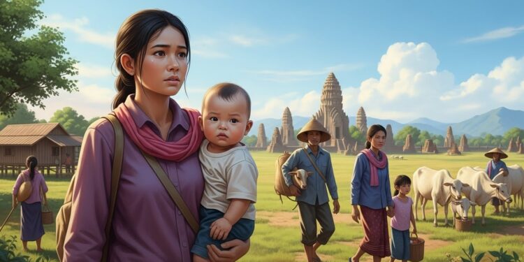 Après lannonce dun cessez le feu respecté les habitants déplacés par le conflit frontalier entre Thaïlande et Cambodge commencent prudemment à rentrer chez eux entre espoir et crainte persistante   Viral Mag