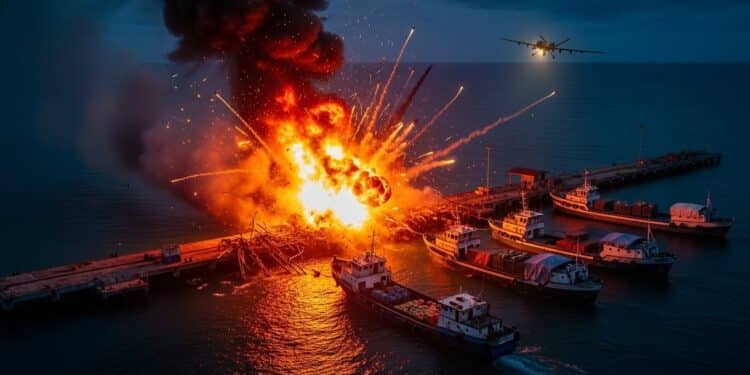 Donald Trump révèle une frappe US sur un quai vénézuélien lié au narcotrafic marquant une escalade majeure contre Maduro et les cartels Découvrez les détails de cette opération inédite   Viral Mag