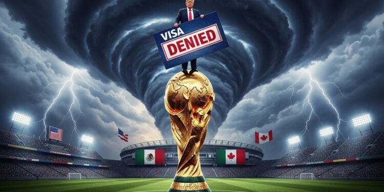 Visa refusés matchs menacés de déplacement tensions avec le Canada et le Mexique Donald Trump complique sérieusement lorganisation de la Coupe du Monde 2026 Décryptage complet   Viral Mag