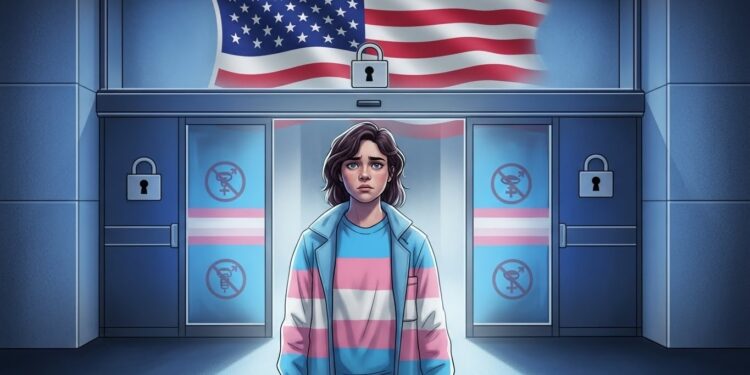 Trump Interdit les Traitements de Transition pour Jeunes Transgenres - Viral Mag Ladministration Trump via Robert Kennedy Jr annonce des mesures draconiennes retirant financements fédéraux aux hôpitaux offrant soins hormonaux ou chirurgicaux aux mineurs transgenres provoquant une vague de condamnations Viral Mag