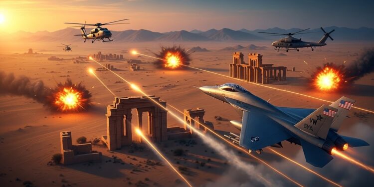 Donald Trump annonce de très lourdes représailles contre lÉtat islamique en Syrie après la mort de deux soldats américains Une opération massive a été lancée avec des frappes aériennes intensives Découvrez les détails de cette réponse militaire   Viral Mag