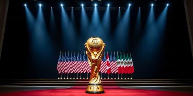 Entre médaille dorée trophée de la paix et danse YMCA Donald Trump a volé la vedette lors du tirage au sort du Mondial 2026 à Washington Un show à laméricaine qui fait déjà polémique   Viral Mag