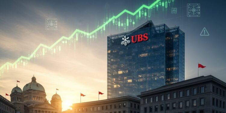 Découvrez pourquoi laction UBS a bondi de plus de 25  en pleine baisse du marché suisse Un groupe de parlementaires propose un compromis clé sur les règles de fonds propres qui pourrait changer la donne pour la plus grande banque helvétique   Viral Mag