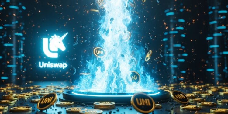 Uniswap a détruit 100 millions de tokens UNI valant 596 M$ suite à un vote massif Découvrez comment ce burn change la donne pour le token et le protocole DeFi leader   Viral Mag