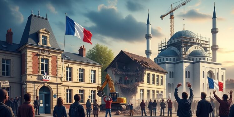 Val-de-Reuil : Terrain d’École Cédé à une Mosquée Avant Municipales - Viral Mag Découvrez comment le maire PS de Val de Reuil cède un terrain communal pour une mosquée juste avant les élections Une décision qui soulève débats et réactions vives dans un contexte tendu Viral Mag