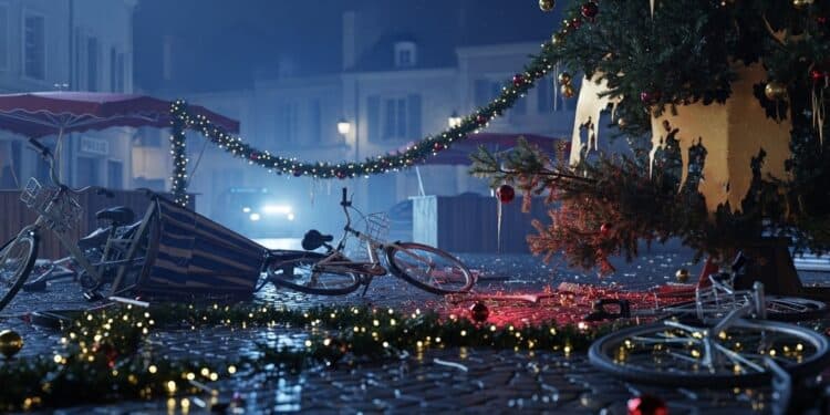 À Bar sur Aube un homme ivre a saccagé décorations de Noël et vélos en libre service pour plus de 60 000 € de dégâts Colère des habitants et mobilisation express des agents municipaux   Viral Mag