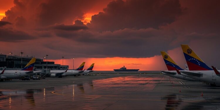 Le Venezuela se retrouve presque totalement coupé du monde aérien après la suspension massive des vols étrangers Trump navires de guerre et accusations croisées  décryptage complet dune crise qui va bien au delà des avions   Viral Mag