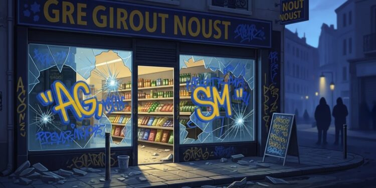 Vengeance Implacable à Montpellier : Épicerie Incendiée puis Vandalisée - Viral Mag Découvrez les détails choquants dune épicerie vandalisée un mois après un incendie criminel à Montpellier Un quartier sous tension avec règlements de comptes liés au narcotrafic qui sèment la peur Viral Mag