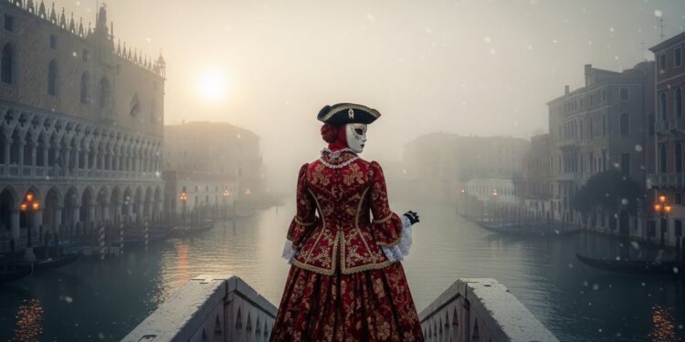 Venise en Février : Carnaval Secret et Ambiance Magique - Viral Mag Découvrez pourquoi février est le mois le plus envoûtant pour visiter Venise Carnaval légendaire Saint Valentin romantique moins de foule hors festivités et une lumière dhiver unique Guide complet 2026 Viral Mag