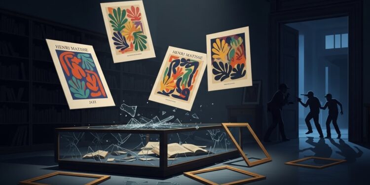 Découvrez le vol audacieux de huit gravures rares dHenri Matisse et cinq de Candido Portinari dans une bibliothèque de São Paulo Un coup de maître qui bouleverse le monde de lart   Viral Mag