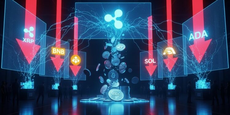 Les volumes déchange de XRP BNB Solana et Cardano ont touché leurs plus bas niveaux de 2025 en décembre signe de prudence extrême des investisseurs avant 2026   Viral Mag