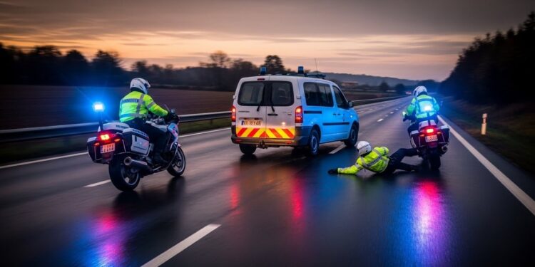 Découvrez le choc dans les Vosges  un conducteur refuse dobtempérer blesse volontairement deux motards de la gendarmerie et savère déjà condamné 13 fois Un fait divers alarmant sur la violence routière   Viral Mag