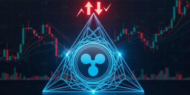 Découvrez comment le prix de XRP se comprime dans un triangle serré autour de 2$ Une rupture approche influencée par la tendance baissière macro Analyse technique détaillée et perspectives pour traders   Viral Mag
