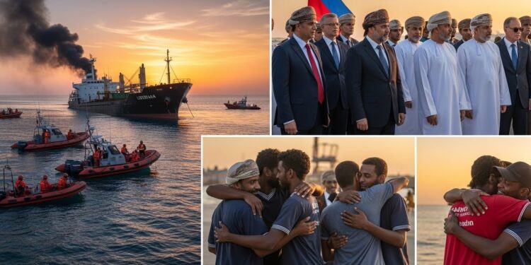 Découvrez comment les marins du cargo coulé par les Houthis en mer Rouge ont été libérés après des mois de captivité grâce à une médiation omanaise inattendue   Viral Mag