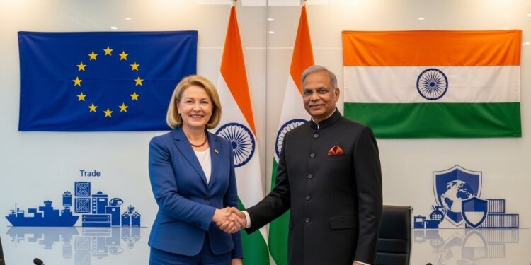 Accord UE-Inde : Un Rapprochement Stratégique Décisif Attendu - Viral Mag LUE et lInde sapprêtent à signer un accord commercial et sécuritaire majeur lors du sommet du 27 janvier France Allemagne et Pologne poussent pour une conclusion rapide de ce partenariat stratégique Viral Mag