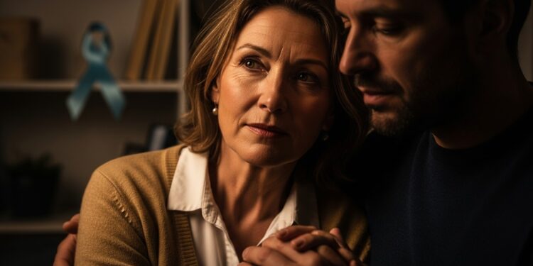 Adeline Blondieau partage une annonce bouleversante  son mari combat un cancer diagnostiqué à Noël Découvrez son message poignant sur la maladie la honte et la force du couple   Viral Mag