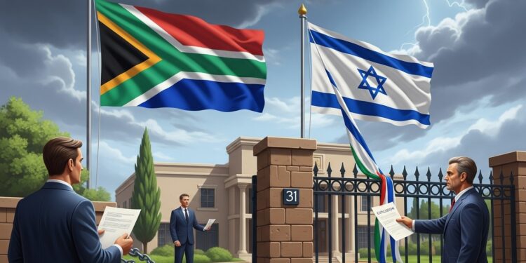 LAfrique du Sud déclare persona non grata Ariel Seidman chargé daffaires israélien pour violations diplomatiques Délai de 72h pour quitter le pays dans un contexte de crise avec Israël   Viral Mag