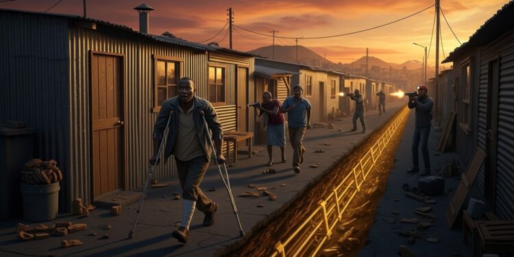 Dans les bidonvilles près de Johannesburg les mineurs illégaux zama zamas sèment la terreur avec armes et racket Habitants fuient sous les tirs préférant lexil à la mort Une crise humanitaire qui saggrave   Viral Mag