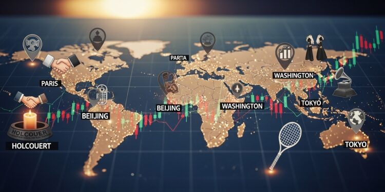 Agenda International : Événements Majeurs du 27 Janvier au 4 Février 2026 - Viral Mag Découvrez lagenda international complet du 27 janvier au 4 février 2026 sommets diplomatiques résultats économiques procès marquants sport et culture Une semaine riche en actualités mondiales Viral Mag