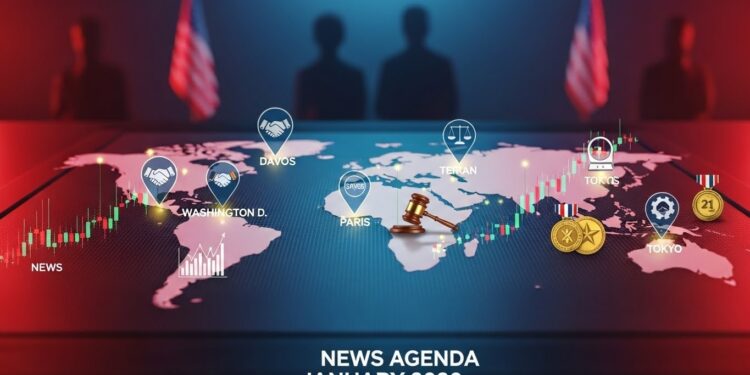 Agenda International Explosif : 14-22 Janvier 2026 - Viral Mag Découvrez lagenda international chargé du 14 au 22 janvier 2026 sommets politiques procès médiatiques économie mondiale et grands événements sportifs qui vont marquer lactualité Viral Mag