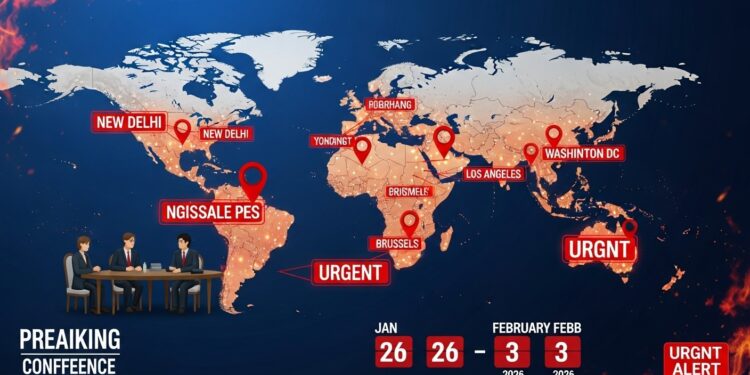 Découvrez lagenda international complet du 26 janvier au 3 février 2026  sommets UE Inde crise budgétaire US Grammy Awards procès sensibles et tensions géopolitiques majeures   Viral Mag