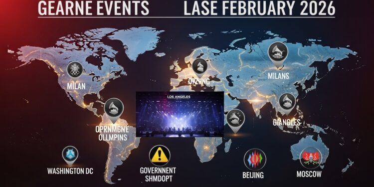 Découvrez lagenda mondial du 29 janvier au 6 février 2026  Jeux Olympiques dhiver Grammy Awards sommets diplomatiques résultats dentreprises majeures et risques de shutdown américain Un programme chargé    Viral Mag