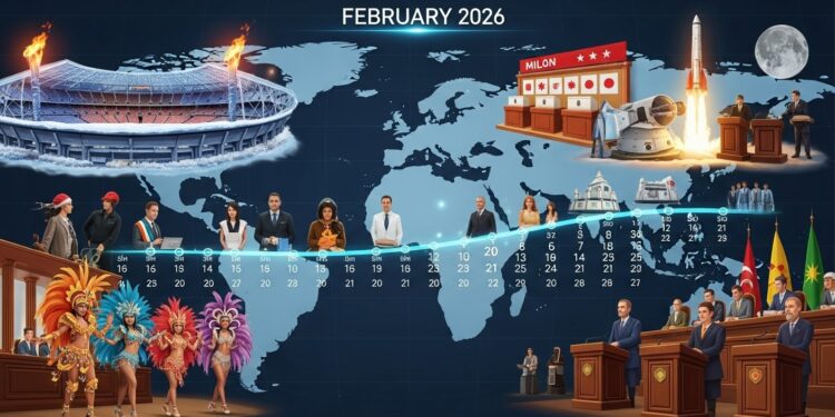 Découvrez lagenda international complet de février 2026  Jeux olympiques dhiver à Milan élections au Japon procès emblématiques sommets mondiaux et lancements spatiaux Ne ratez rien    Viral Mag