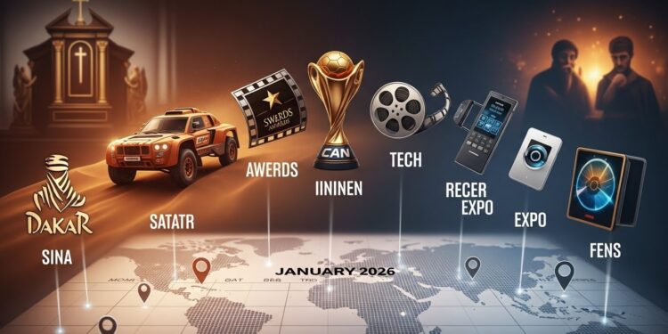 Découvrez les événements majeurs de janvier 2026  du Dakar aux obsèques de Brigitte Bardot en passant par le CES et la CAN Un agenda international complet et captivant pour ne rien manquer   Viral Mag