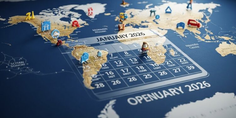 Découvrez lagenda international complet de janvier à février 2026  procès majeurs sommets économiques élections sports et anniversaires historiques qui marqueront ce début dannée   Viral Mag
