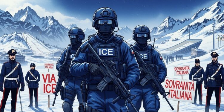 Des agents de lICE police controversée de limmigration américaine seront présents aux Jeux Olympiques dhiver de Milan Cortina 2026 Une décision qui suscite colère et débats en Italie   Viral Mag