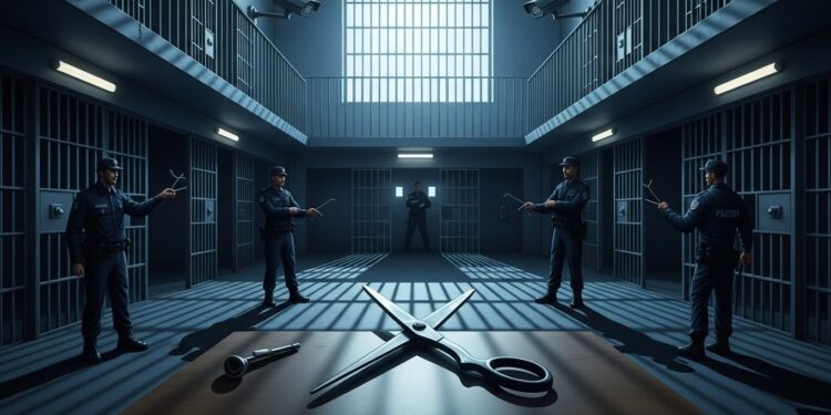 Une violente agression aux ciseaux a blessé deux surveillants dont un gravement au cou à la prison dAix Luynes Cet incident soulève des questions sur la sécurité en milieu carcéral et les tensions quotidiennes   Viral Mag