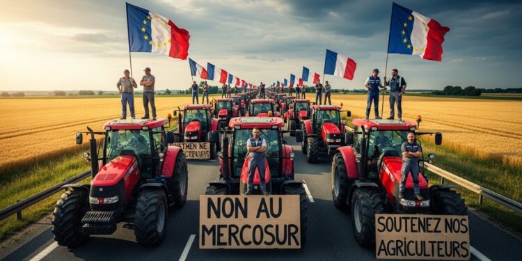 Les agriculteurs français intensifient leurs actions contre laccord UE Mercosur et les crises du secteur Mobilisations concessions européennes et menaces de blocages  décryptage dune tension palpable   Viral Mag