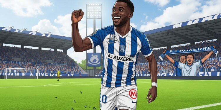 Découvrez comment Naouirou Ahamada ex milieu de Crystal Palace rejoint lAJ Auxerre librement Un transfert stratégique pour booster lentrejeu bourguignon en pleine lutte pour le maintien en Ligue 1   Viral Mag