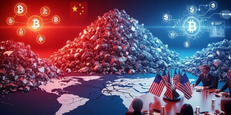 Les alliés américains sunissent contre la mainmise chinoise sur 87 du raffinage des terres rares Quelles conséquences pour Bitcoin le minage et les actifs numériques  Analyse approfondie des risques et opportunités   Viral Mag