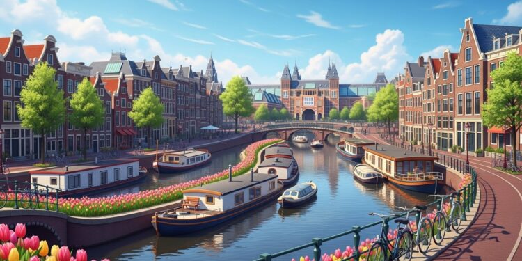 Découvrez Amsterdam en 48h avec cet itinéraire complet  canaux musées Van Gogh et Rijksmuseum quartier Rouge Vondelpark et astuces pour un city trip inoubliable en 2026   Viral Mag