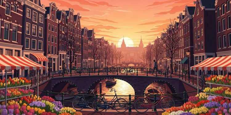 Amsterdam en 3 Jours : Itinéraire Ultime pour un Week-end Parfait - Viral Mag Découvrez litinéraire idéal pour visiter Amsterdam en 3 jours canaux mythiques musées incontournables quartiers vivants et astuces pour un week end inoubliable en 2026 Préparez votre escapade hollandaise Viral Mag
