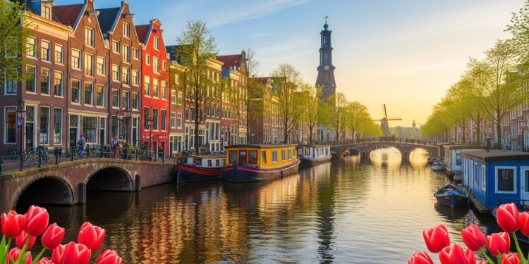 Amsterdam en 4 Jours : Itinéraire Idéal et Incontournables 2026 - Viral Mag Découvrez litinéraire parfait pour visiter Amsterdam en 4 jours en 2026 musées emblématiques canaux magiques excursions tulipes et astuces pour économiser temps et argent dans la Venise du Nord Viral Mag