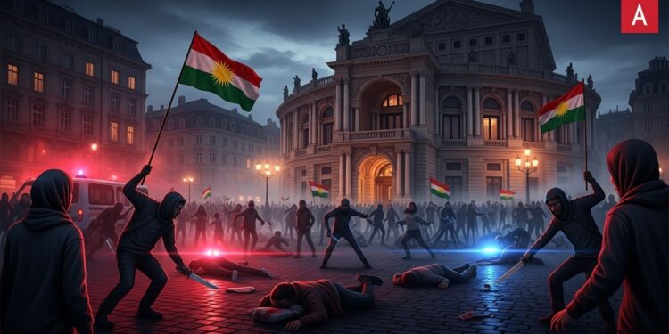 Jeudi soir à Anvers une manifestation kurde pacifique a viré au drame avec une attaque au couteau faisant six blessés dont deux graves La communauté dénonce un acte terroriste djihadiste   Viral Mag