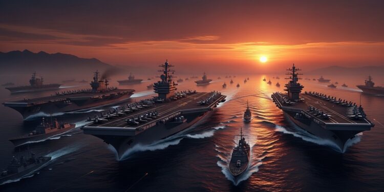 Donald Trump annonce qu une puissante flotte navale américaine fait route vers le Golfe Persique pour surveiller l Iran au coeur des tensions Menaces réciproques persistent malgré un possible dialogue   Viral Mag