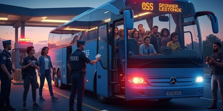 Arrestation Choc De 15 Chauffeurs De Bus Pour Trafic De Migrants Irréguliers - Viral Mag Découvrez comment 15 conducteurs de lignes internationales ont été arrêtés en Espagne pour avoir transporté des migrants sans papiers entre France et Espagne révélant un réseau lucratif et organisé Viral Mag