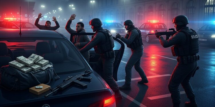 À Lyon cinq Colombiens lourdement armés ont été arrêtés soupçonnés dêtre des tueurs à gage pour un narcotrafiquant français détenu en Colombie Plongée dans une guerre de clans à La Duchère   Viral Mag