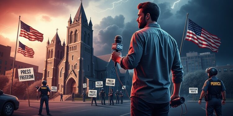 La ministre de la Justice Pam Bondi annonce larrestation de lex présentateur Don Lemon suite à une manifestation contre lICE dans une église du Minnesota Un cas qui interroge la liberté de la presse   Viral Mag