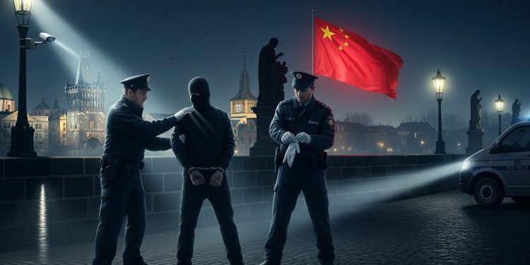 La police tchèque arrête un individu soupçonné despionnage au profit de la Chine dans un contexte de tensions diplomatiques liées à Taïwan et aux cyberattaques Découvrez les détails de cette affaire sensible   Viral Mag